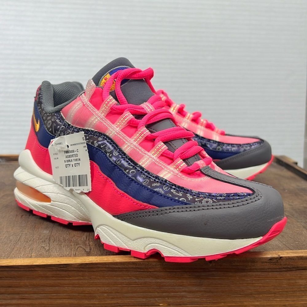 Nike Air Max 95 GS Pink Purple Racer C19933-500 Youth 6